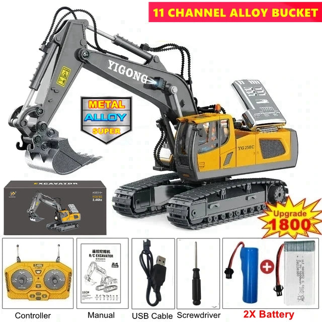 4WD RC Construction Vehicle – Remote Control Construction Toy