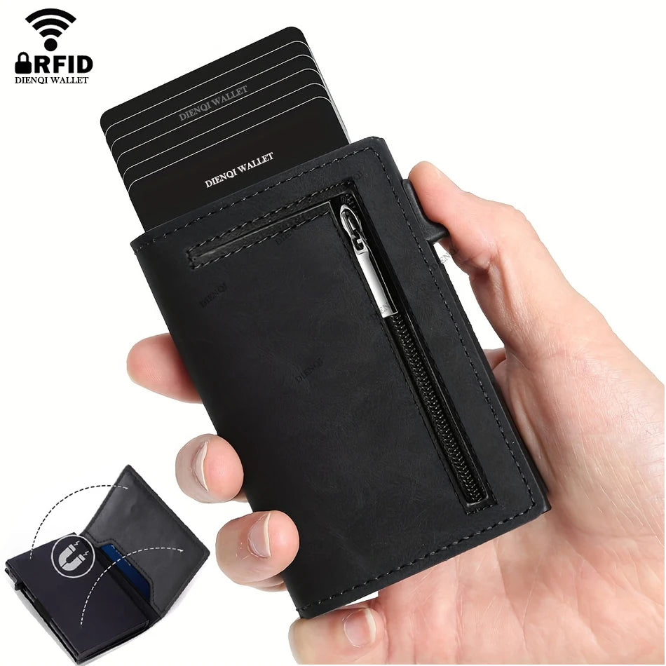 MagnetiSafe Leather Wallet
