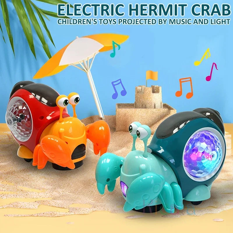 Crawling Crab Baby Toy – Light-Up Music & Dancing Fun