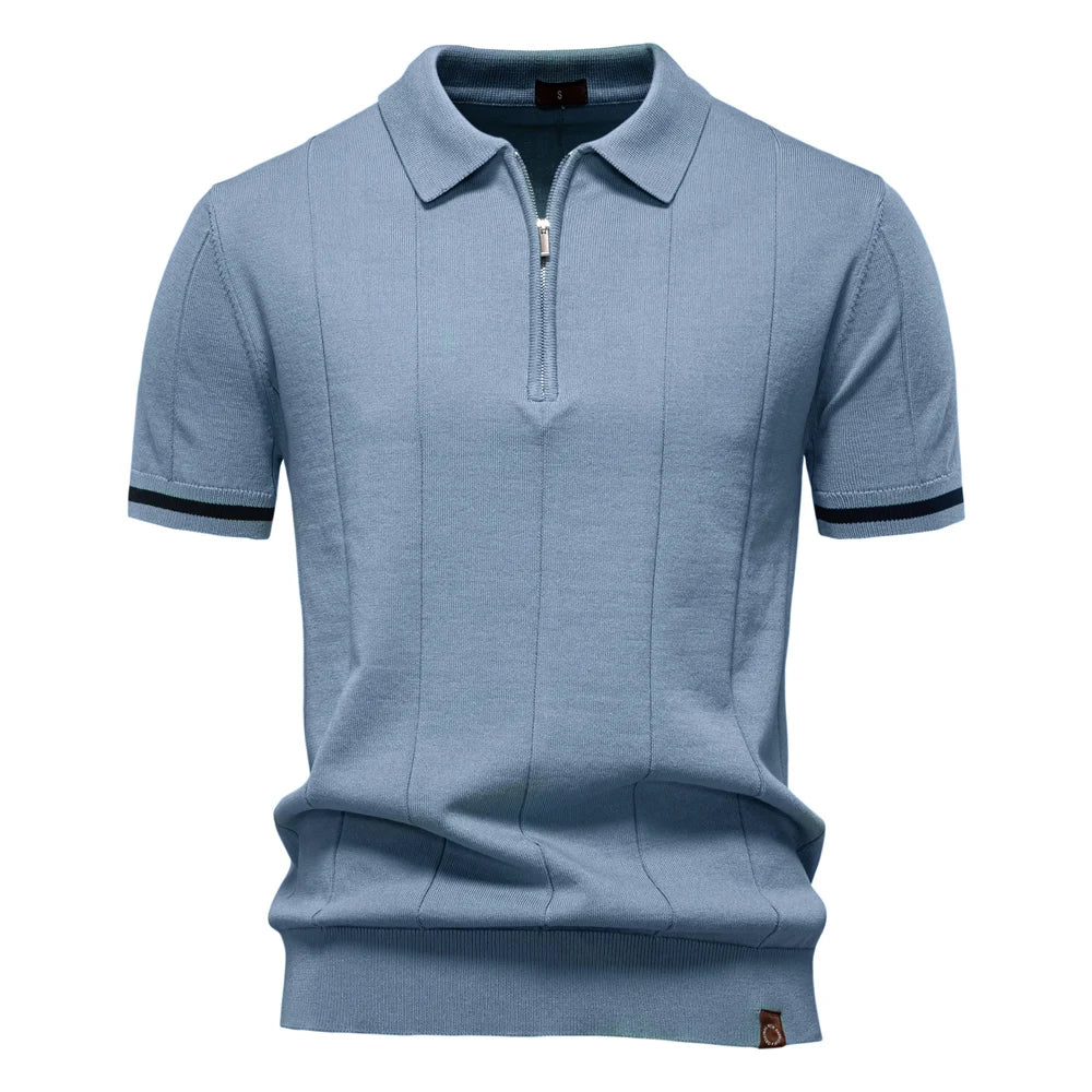Urban Polo – The Sporty Polo Shirt with a Zipper