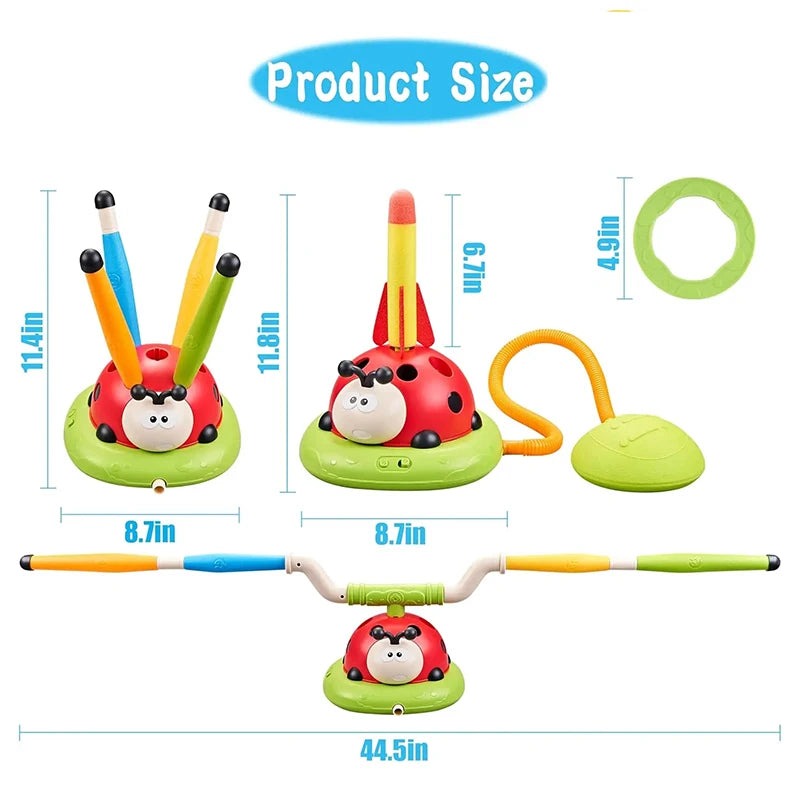 5-in-1 Ladybug Sports Game – Outdoor Activity Set for Kids