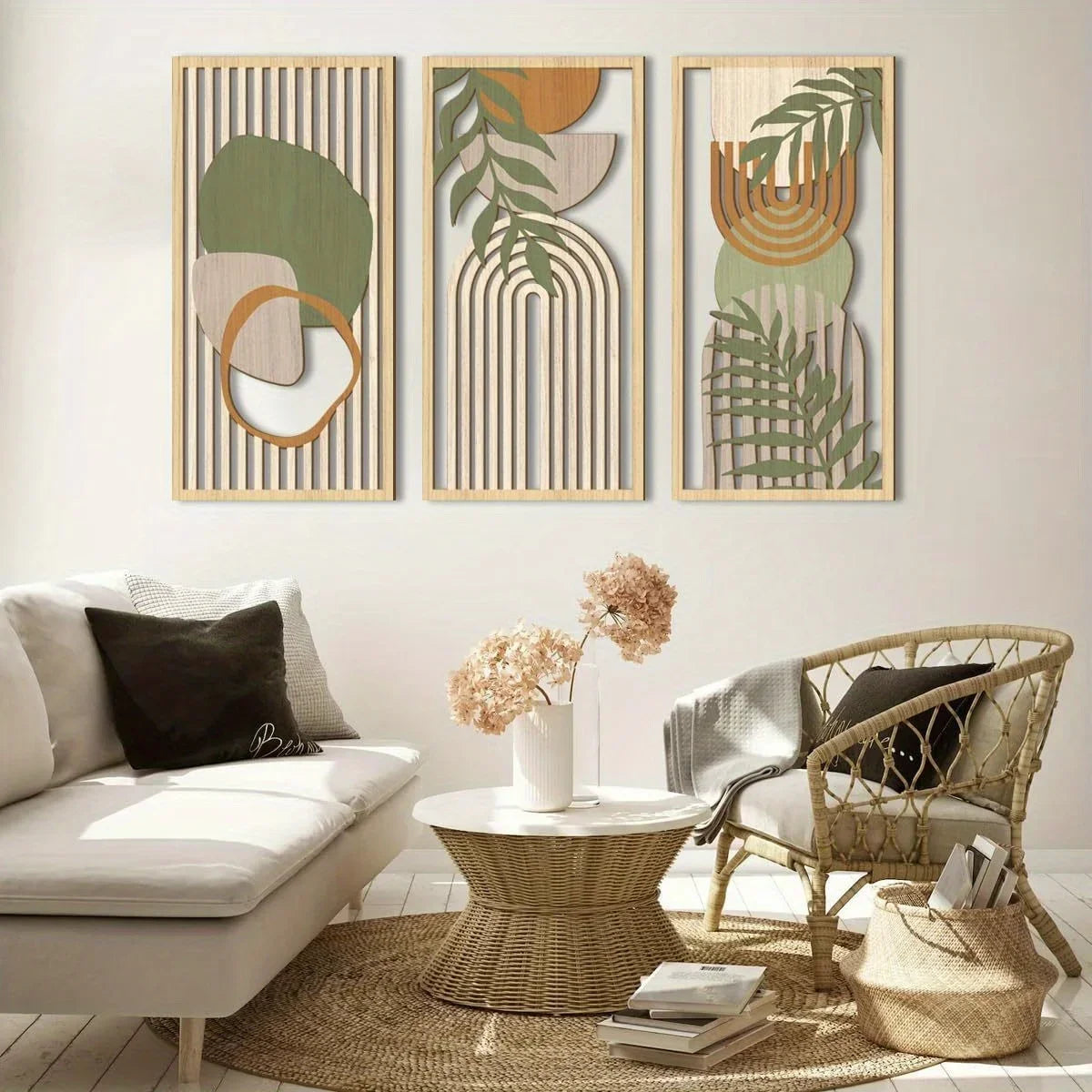 SageLine Contemporary Wooden Art