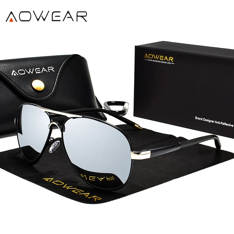 OWEAR SkyPilot – Polarized Aviator Sunglasses