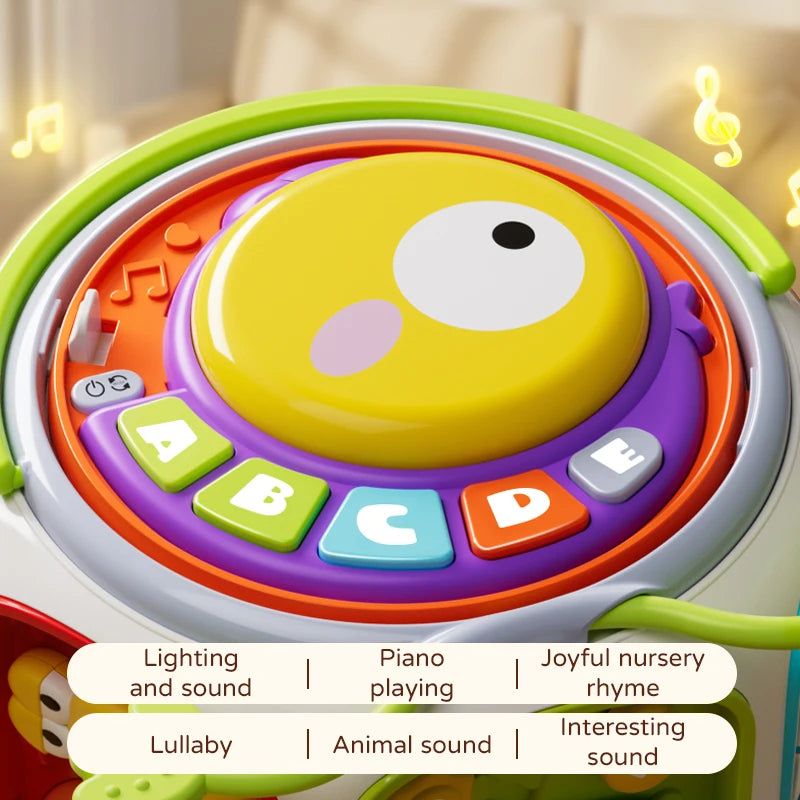 Musical Baby Phone Speaker – Sound & Light Learning Toy for Toddlers