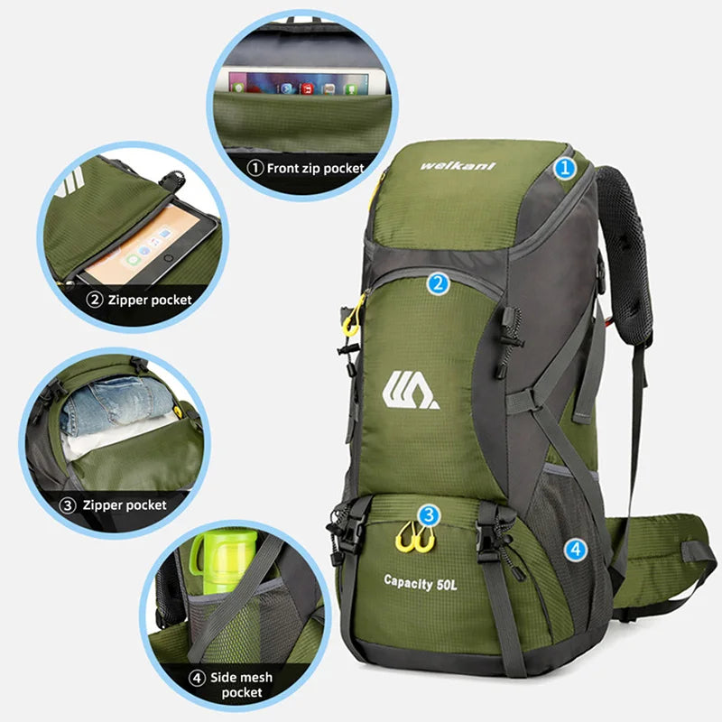 MountainHike 50L Outdoor Backpack