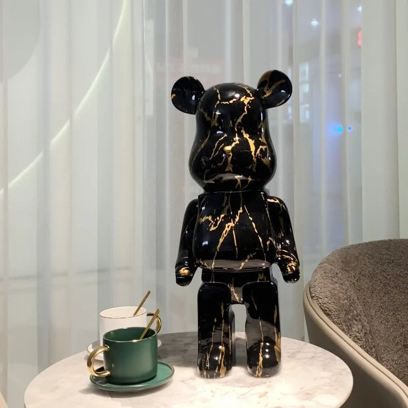Luxury Resin Bear for Modern Interiors