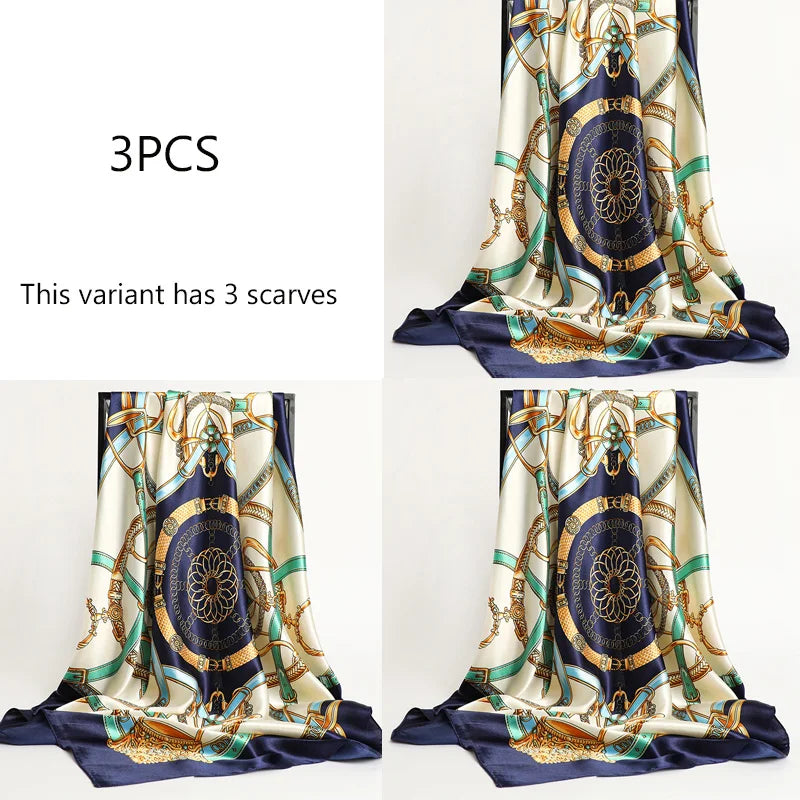 Aura Luxe – The Luxury Print Silk Scarf
