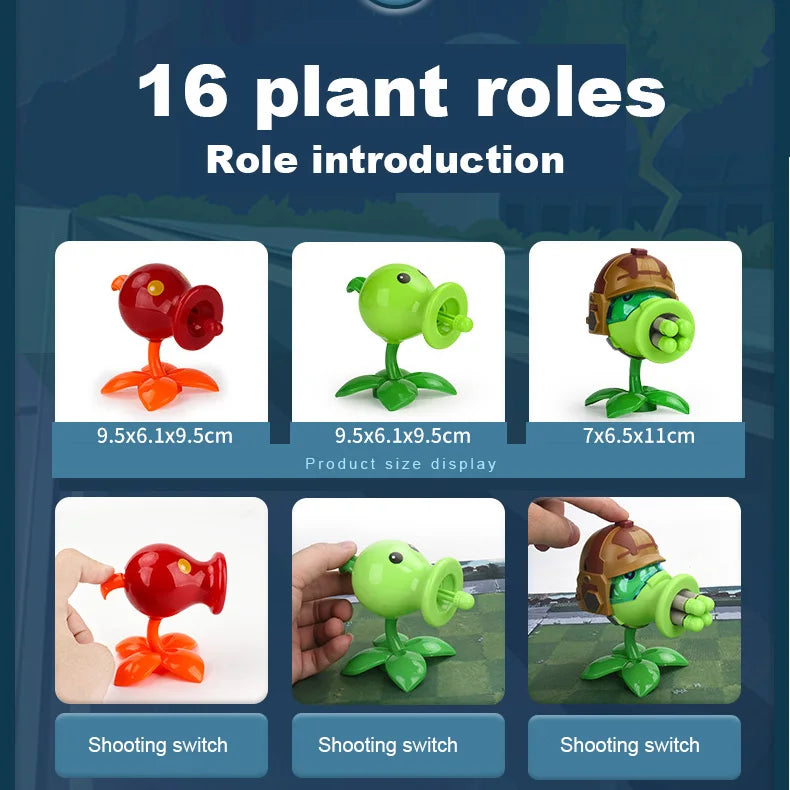 Plants vs Zombies 2 Full Action Figure Gift Set