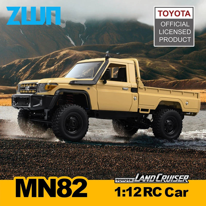 ZWN MN82 RC Pickup 1:12 – Retro 4WD Remote Control Truck with LEDs