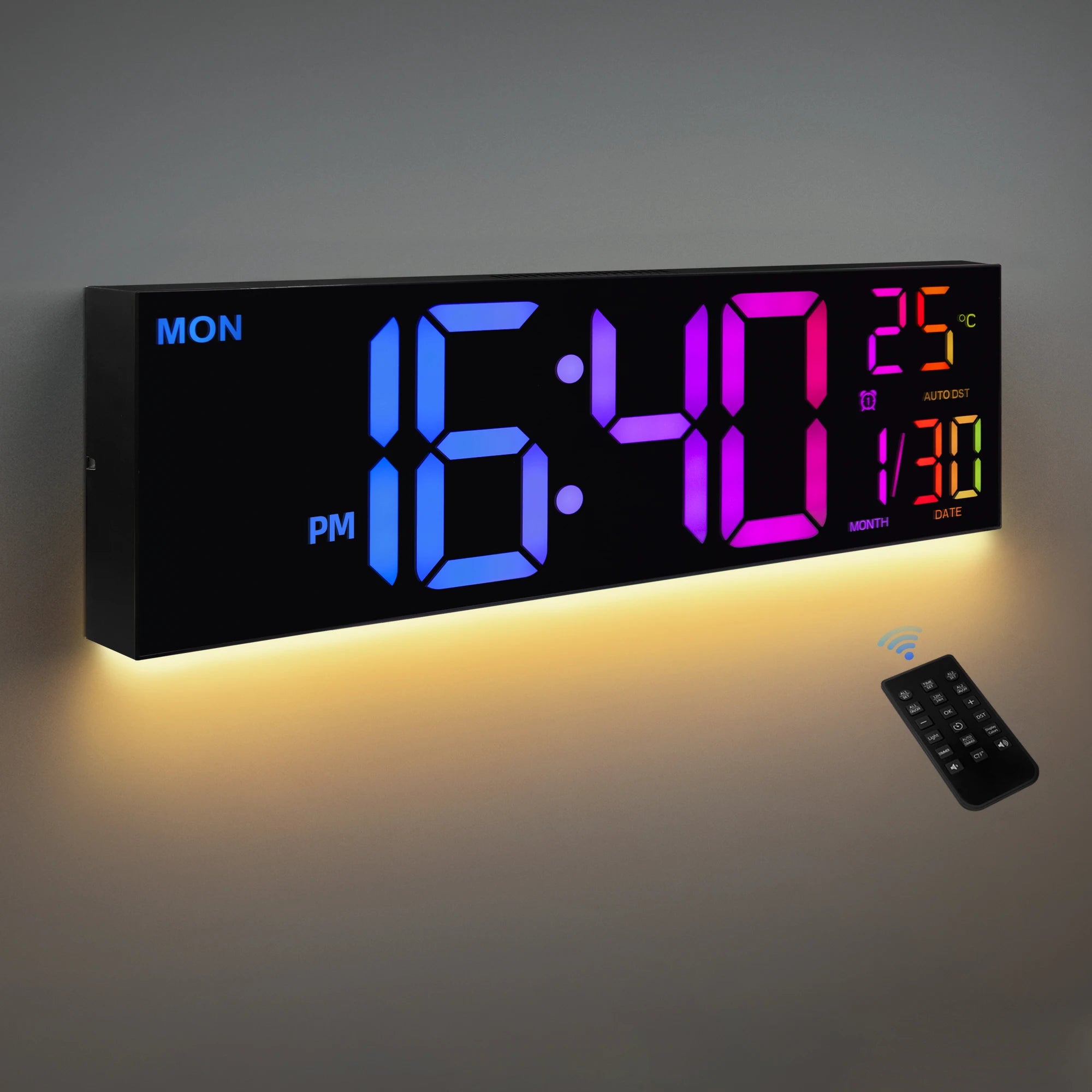 GlowMaster RGB Wall Clock