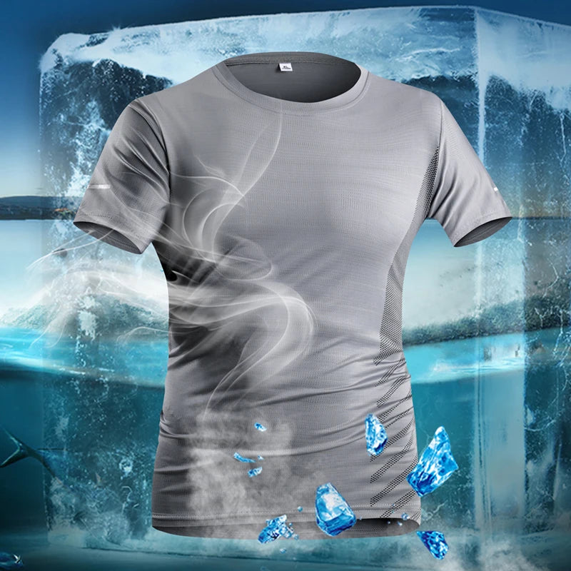 Velocity Tee – The Ice Silk Thin Running T-shirt