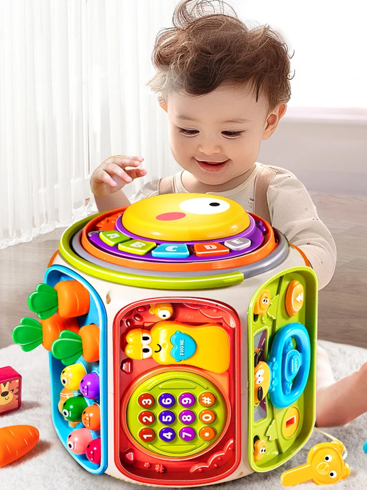 Musical Baby Phone Speaker – Sound & Light Learning Toy for Toddlers
