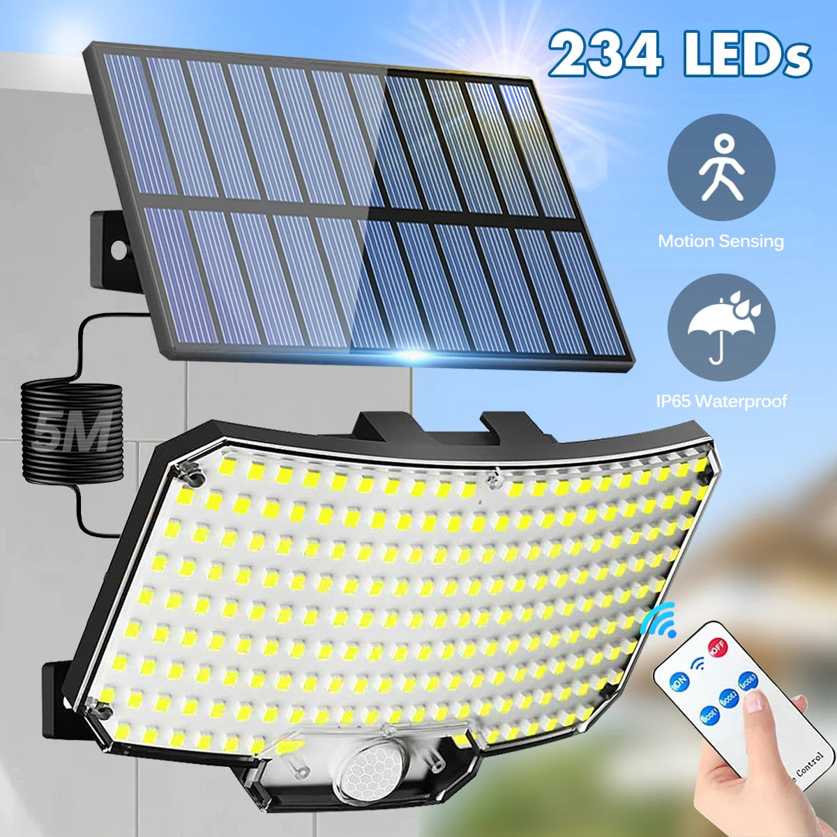 BrightZone Solar Floodlight
