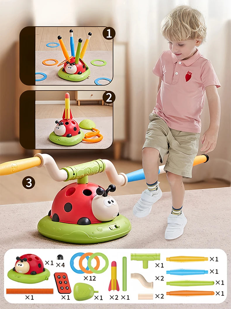 5-in-1 Ladybug Sports Game – Outdoor Activity Set for Kids