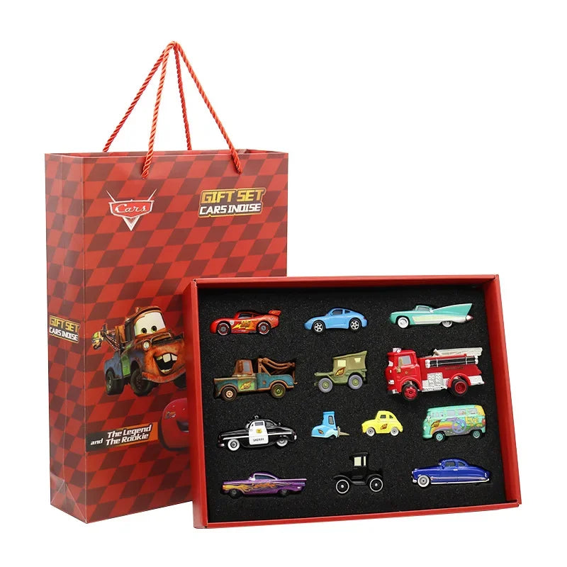 Cars Diecast Racing Set – 8/13/15 Metal Cars Gift Box