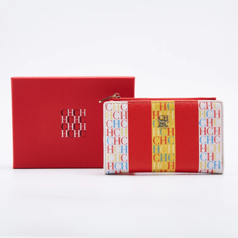 CartoonLuxe Wallet – Women’s Retro Long Purse
