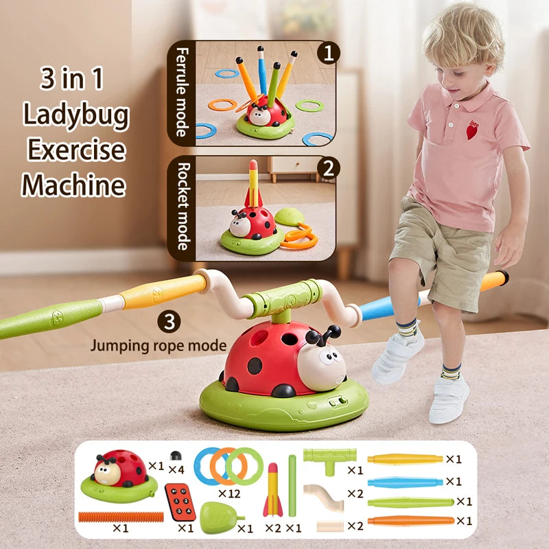 5-in-1 Ladybug Sports Game – Outdoor Activity Set for Kids