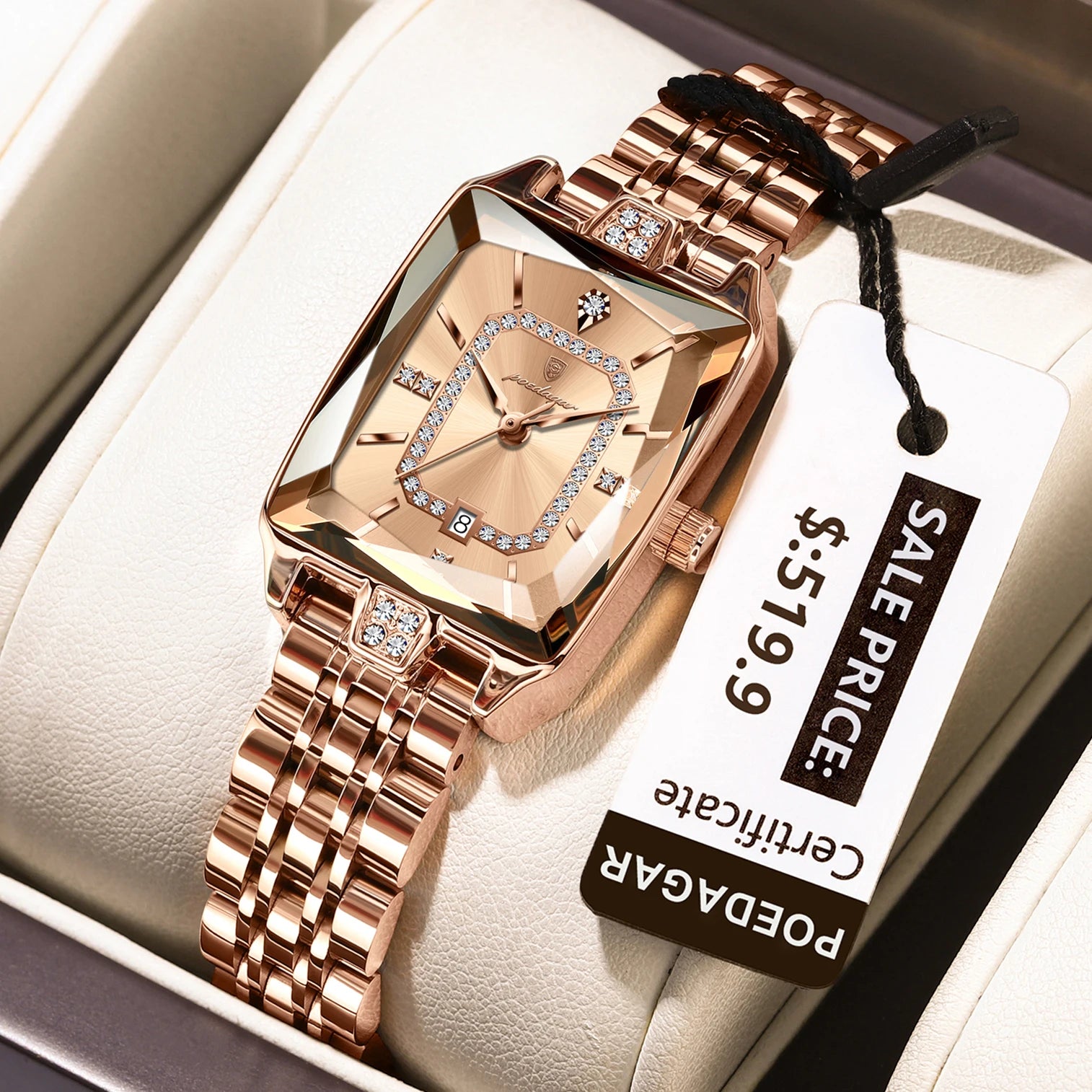 Aurelia Time – The Elegant Stainless Steel Women's Watch