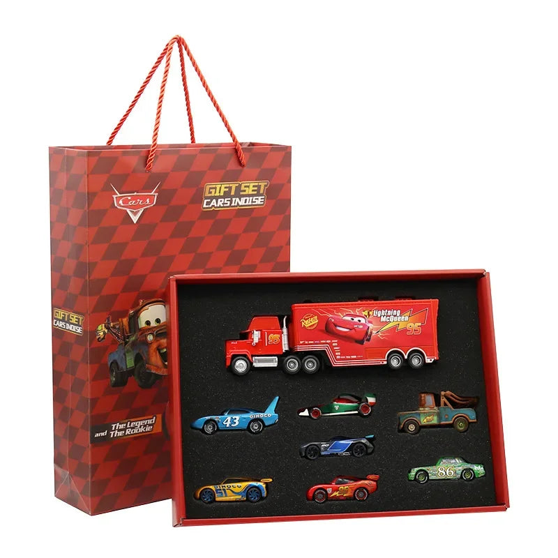 Cars Diecast Racing Set – 8/13/15 Metal Cars Gift Box