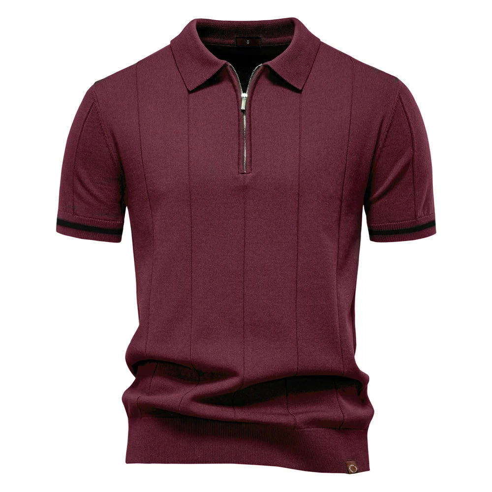 Urban Polo – The Sporty Polo Shirt with a Zipper