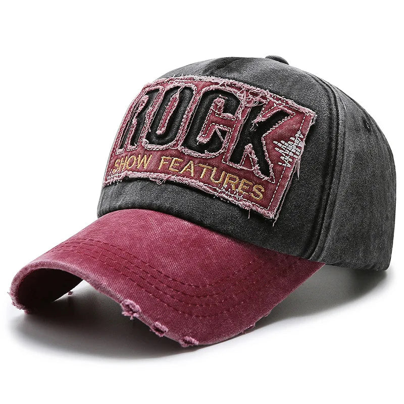 VintageWashed Denim Cap