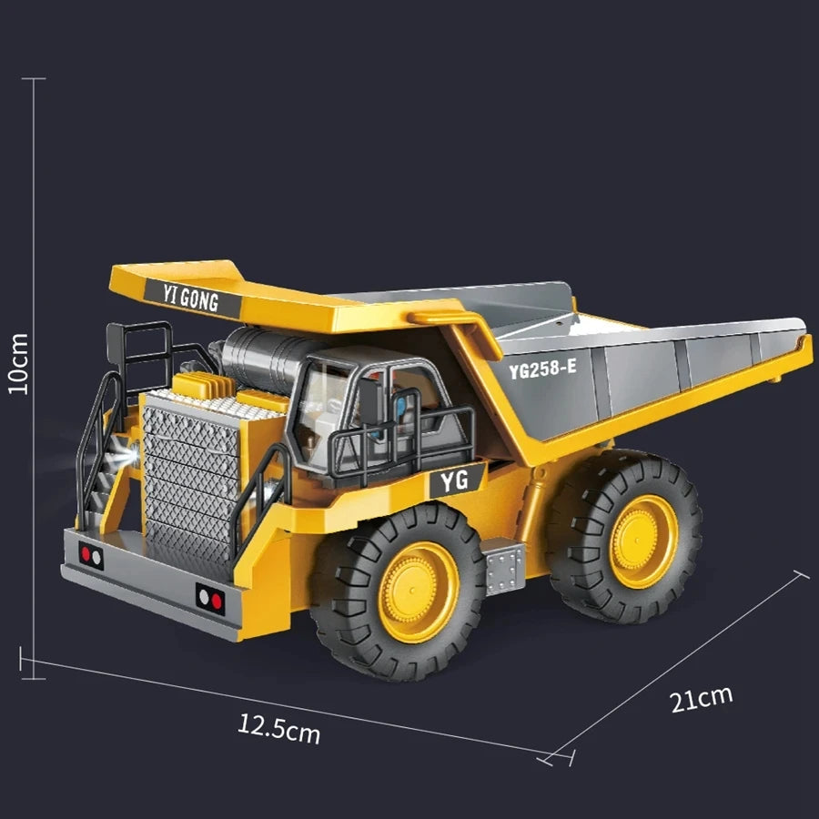 4WD RC Construction Vehicle – Remote Control Construction Toy