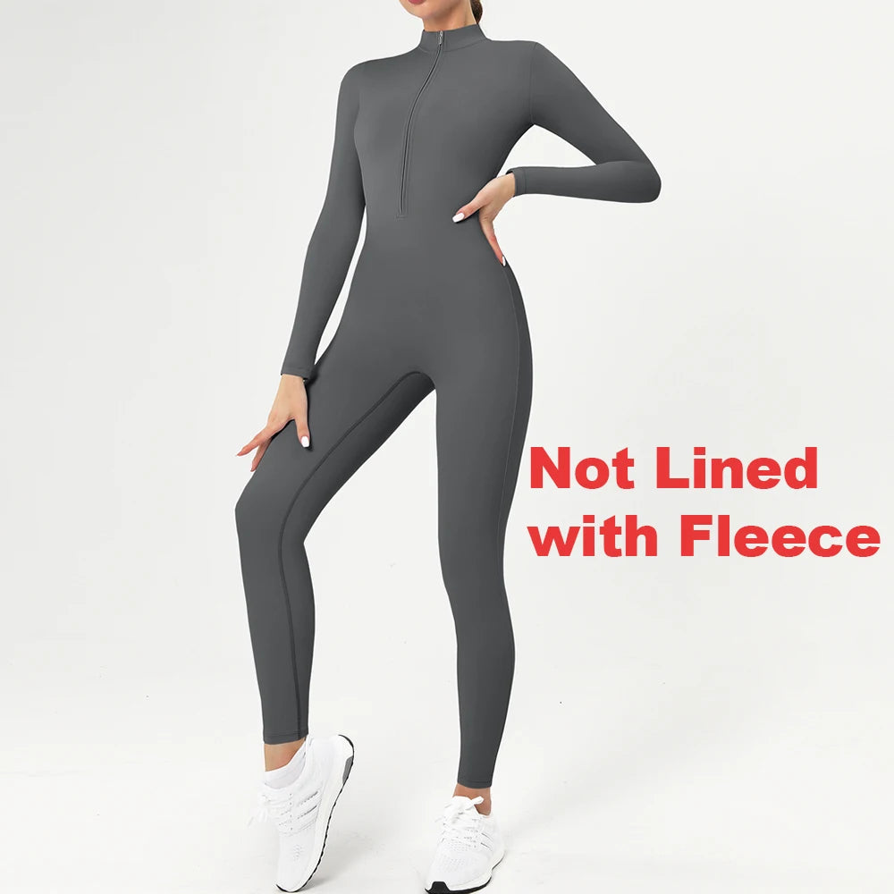 Heatwave Jumpsuit – The Warm Workout Overalls