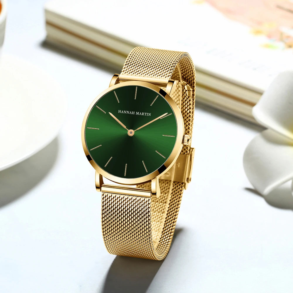 Kaito Elegance – Stainless Steel Mesh Women's Watch