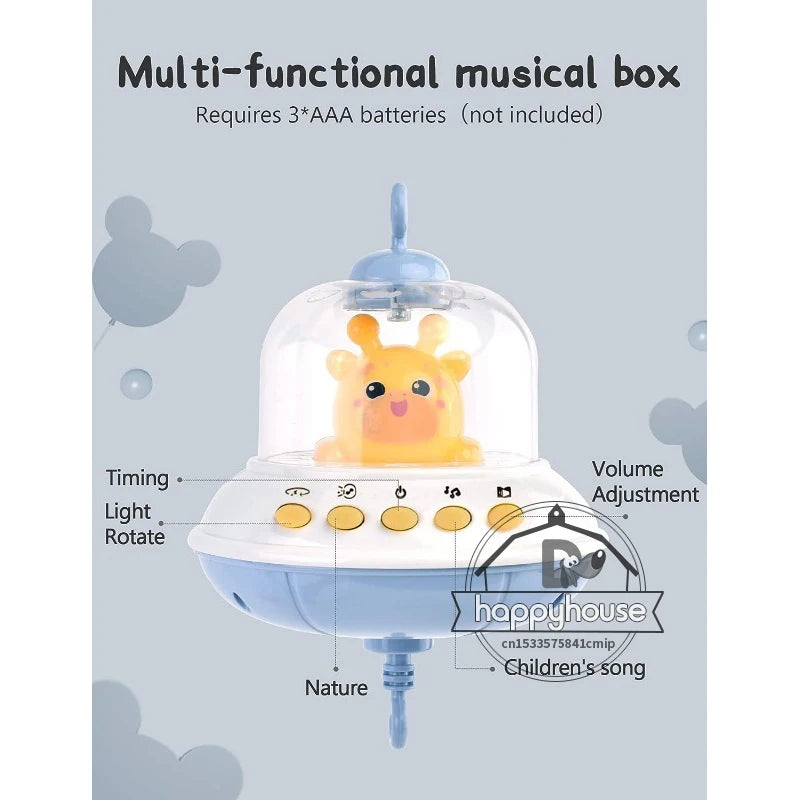DreamGlow Soothing Crib Mobile – Calm, Captivate &amp; Make Your Baby Dream