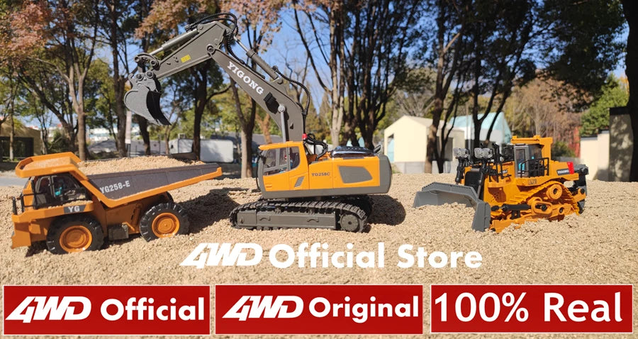 4WD RC Construction Vehicle – Remote Control Construction Toy