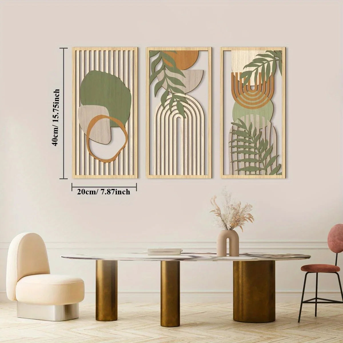 SageLine Contemporary Wooden Art