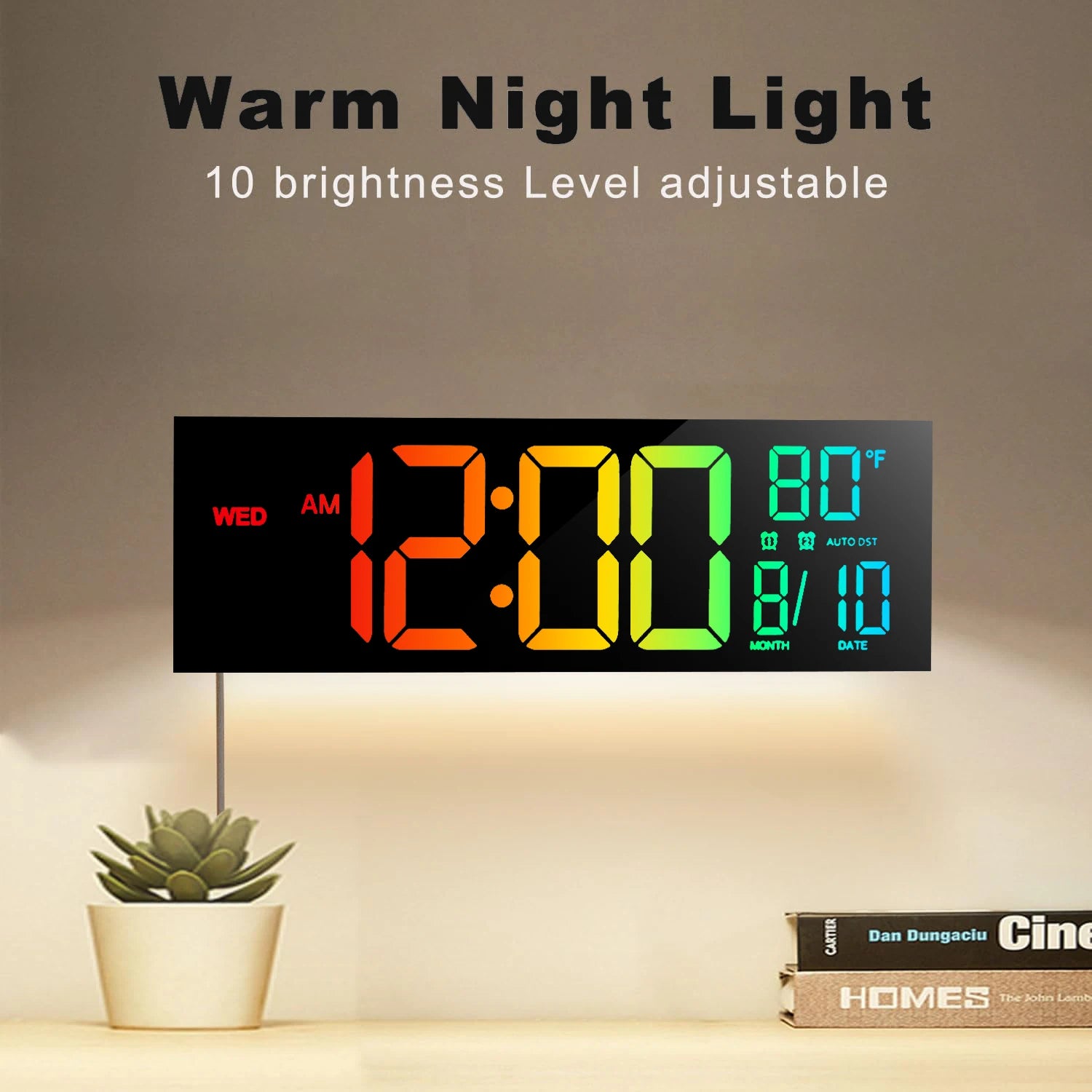 GlowMaster RGB Wall Clock