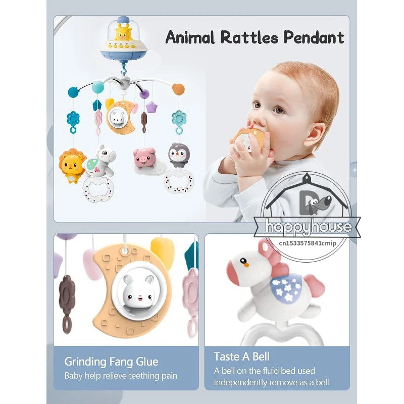 DreamGlow Soothing Crib Mobile – Calm, Captivate &amp; Make Your Baby Dream