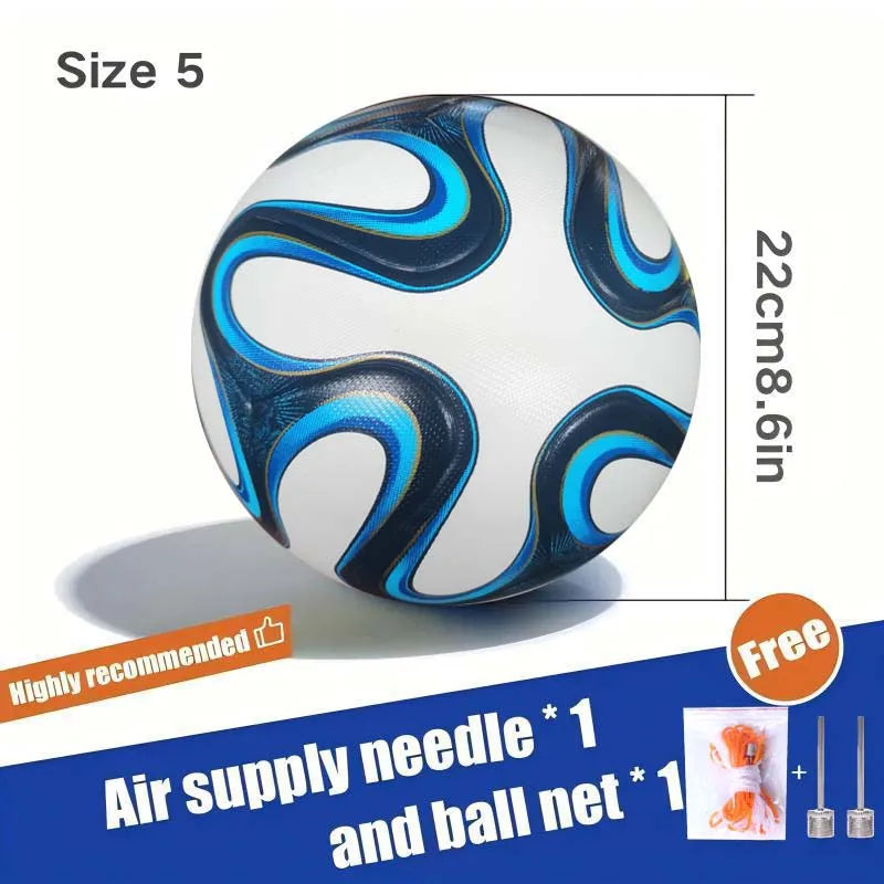 Kids Training Soccer Ball – Size 5 PU Outdoor Fun
