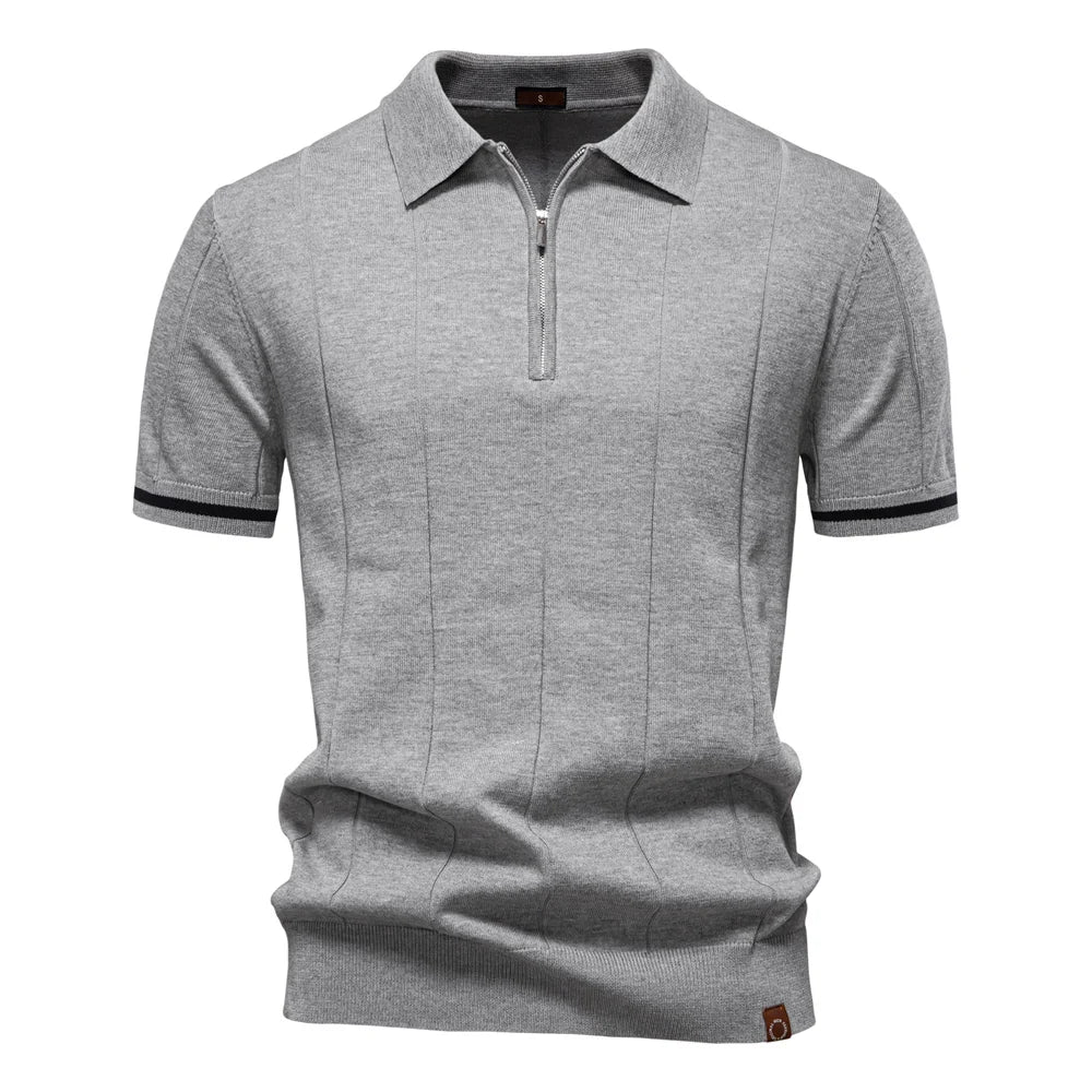 Urban Polo – The Sporty Polo Shirt with a Zipper