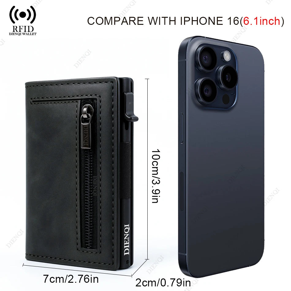 MagnetiSafe Leather Wallet