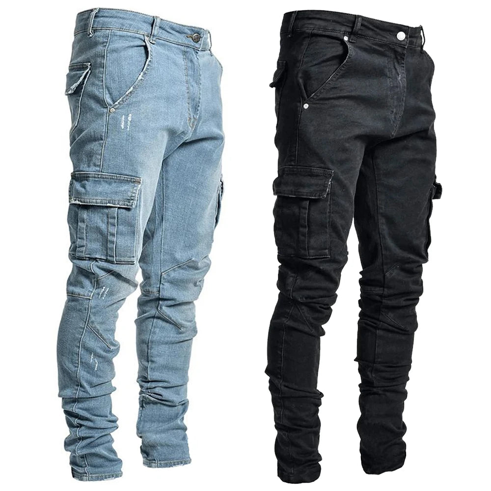 Urban Cargo Jeans – The Multi-Pocket Streetwear Denim