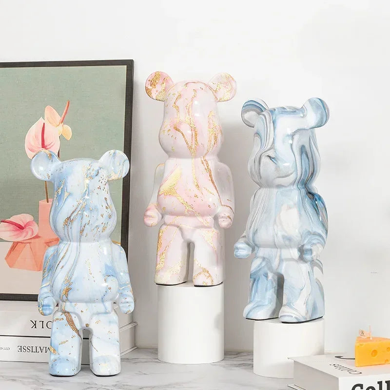 Luxury Resin Bear for Modern Interiors
