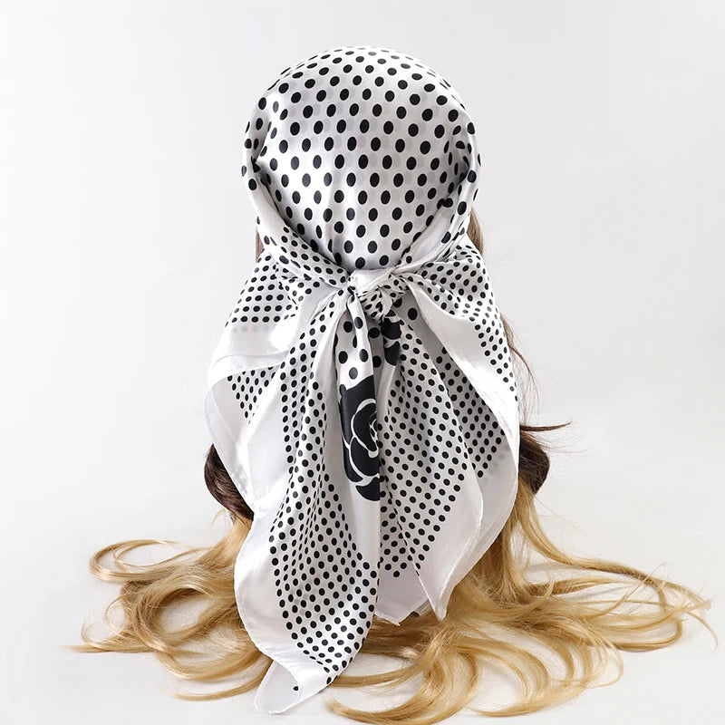Aura Luxe – The Luxury Print Silk Scarf