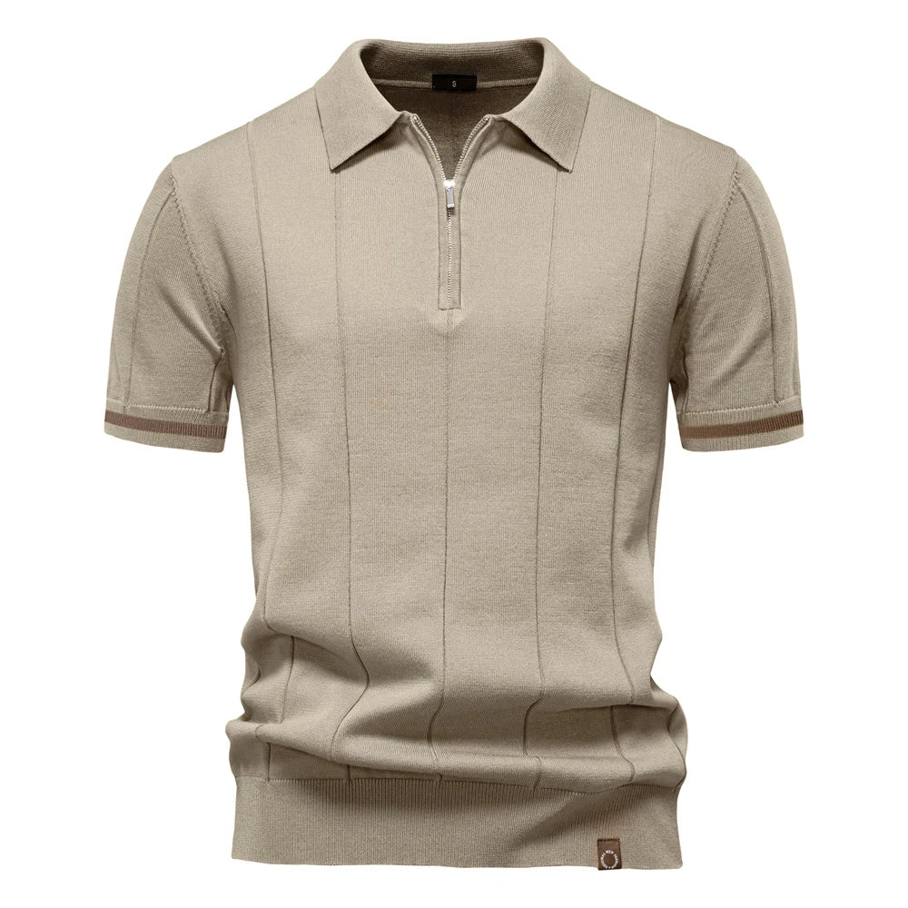 Urban Polo – The Sporty Polo Shirt with a Zipper