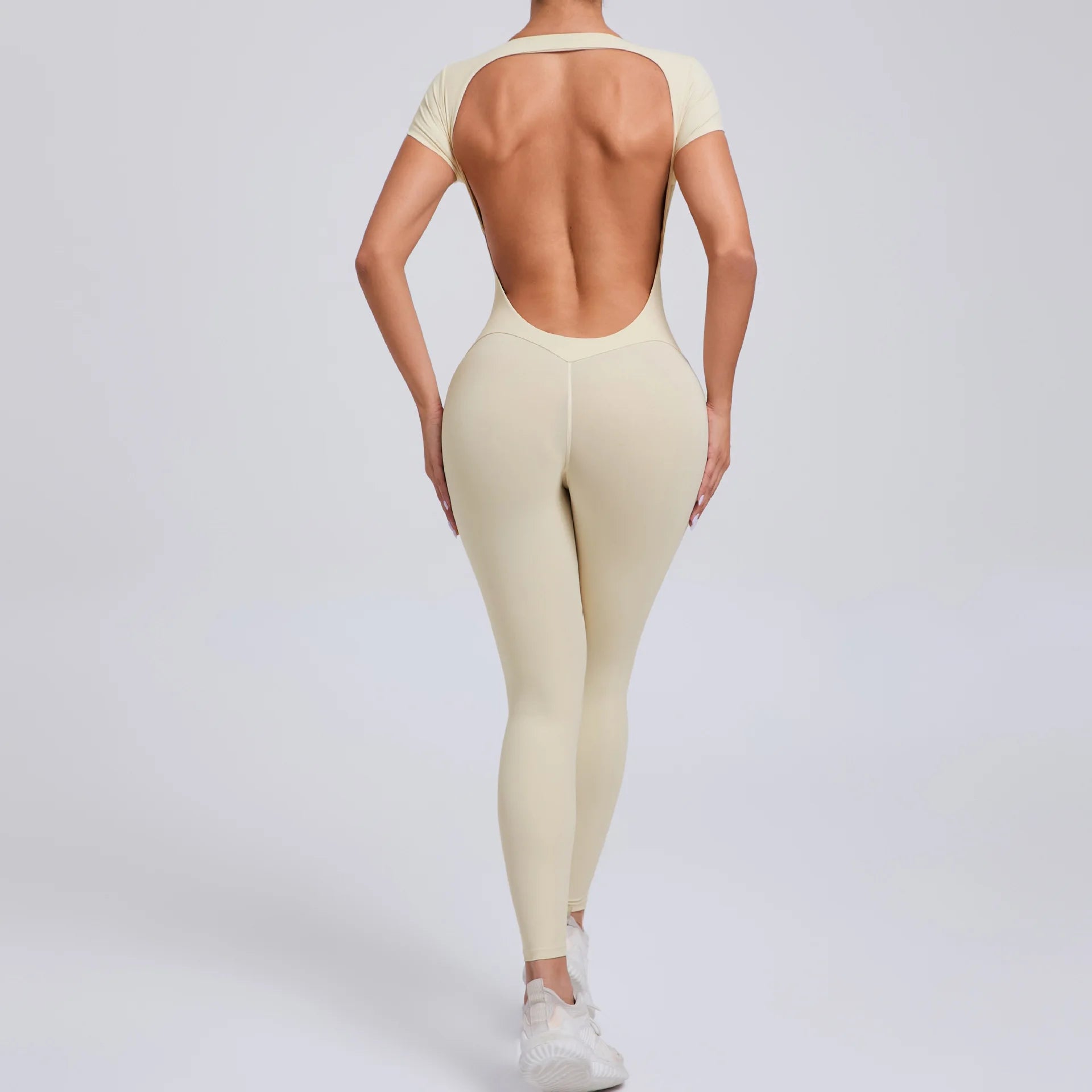 Purity Jumpsuit – The Short-Sleeve Yoga Overall