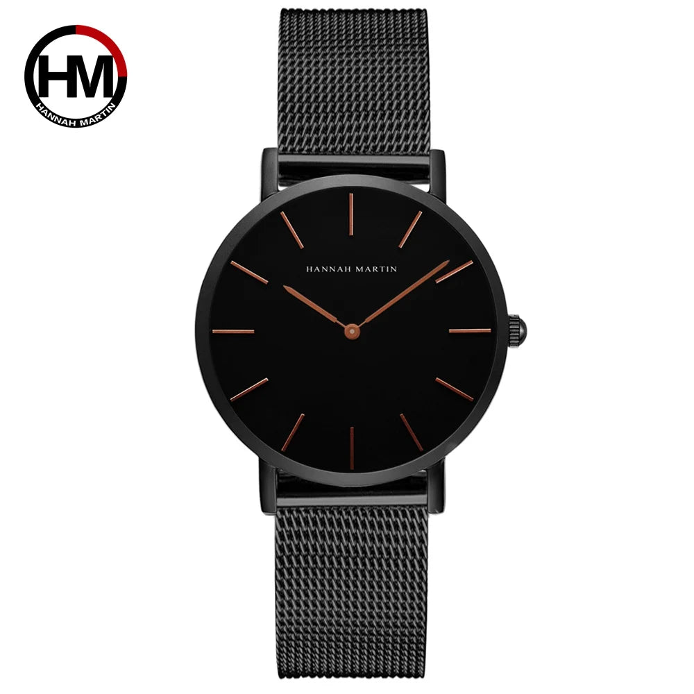 Kaito Elegance – Stainless Steel Mesh Women's Watch