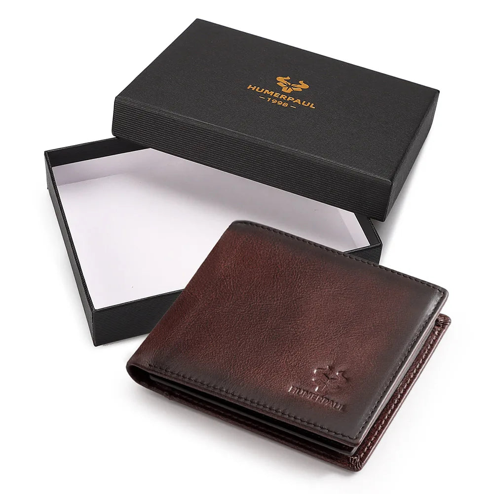 KAVIS Classic RFID Leather Wallet