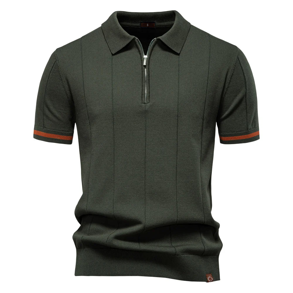 Urban Polo – The Sporty Polo Shirt with a Zipper