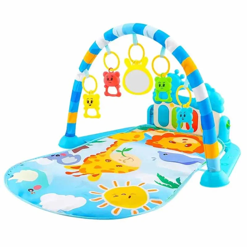 MelodyMagic Baby Gym with Musical Piano & Crawling Mat