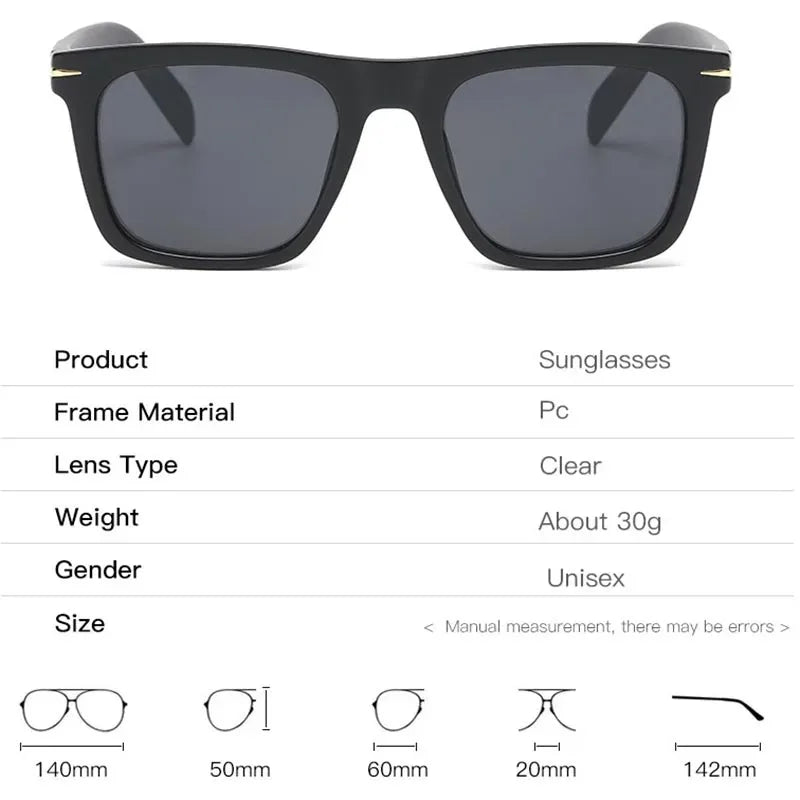 Classic Edge Gradient Sunglasses