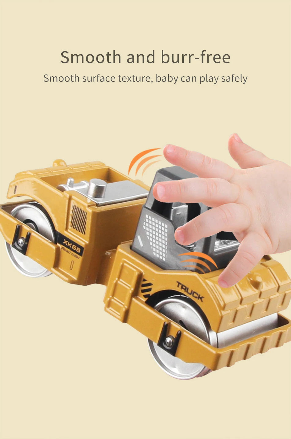 Build & Go Construction Fleet – 6-Piece Alloy Engineering Trucks Set