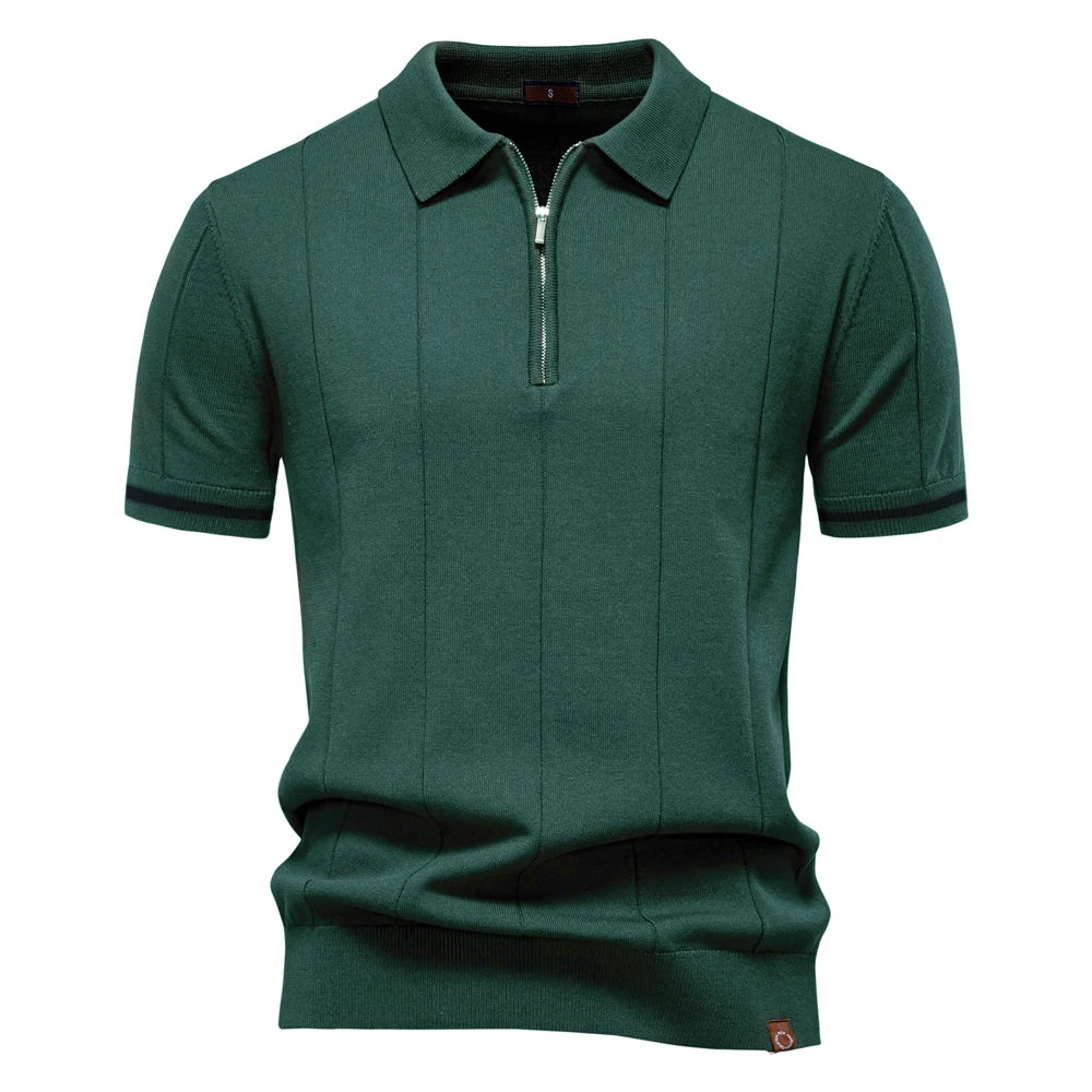 Urban Polo – The Sporty Polo Shirt with a Zipper