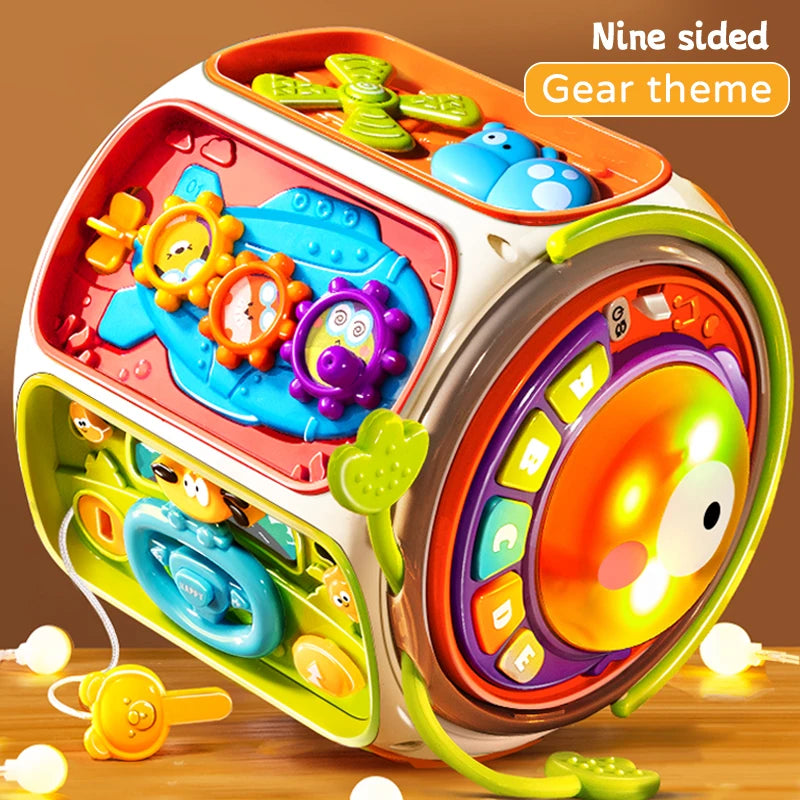 Musical Baby Phone Speaker – Sound & Light Learning Toy for Toddlers