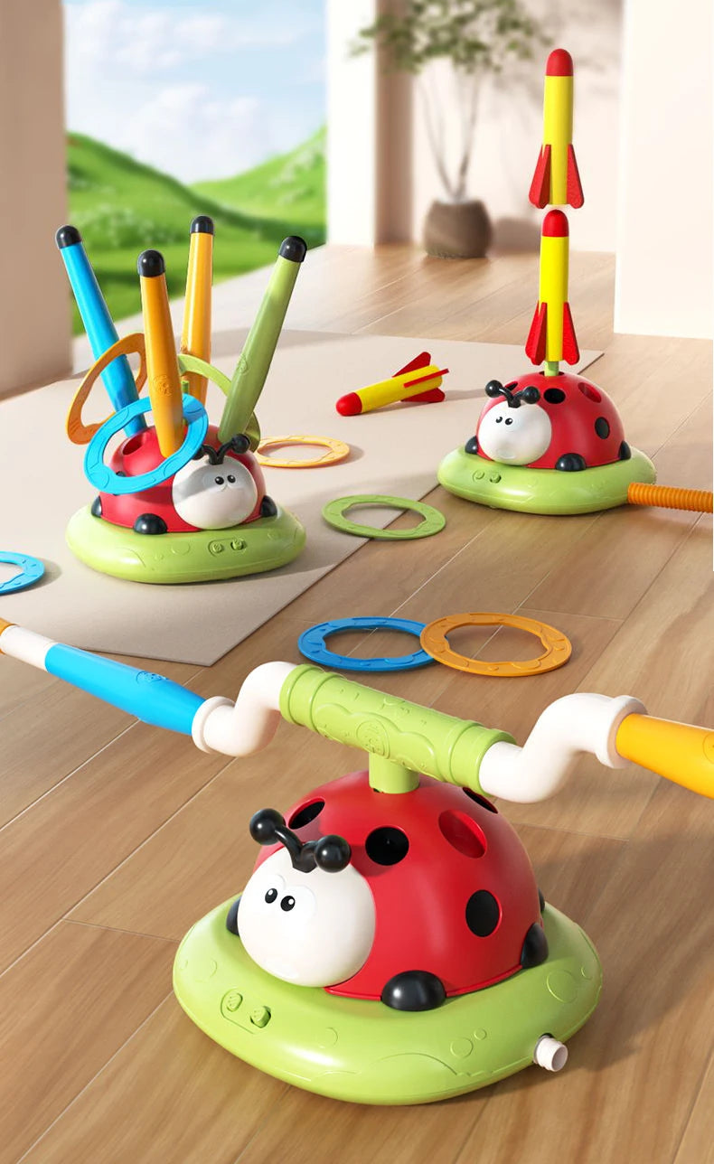 5-in-1 Ladybug Sports Game – Outdoor Activity Set for Kids